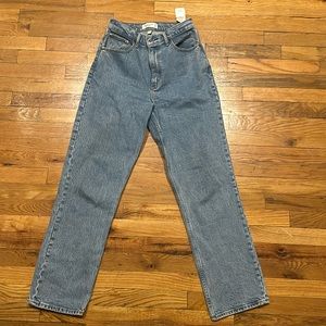 Abercrombie & Fitch Curve Love 90’s Straight Ultra High Rise